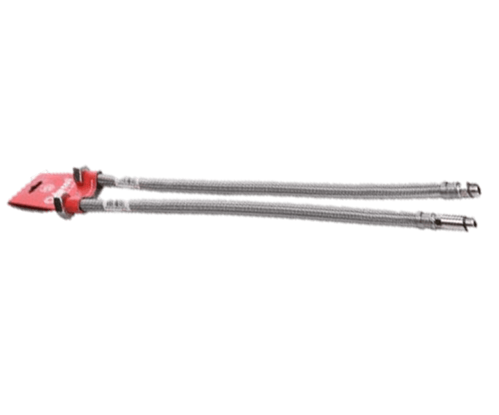2xTAQ-GRIF DN8 СТАЛЬНОЙ шланг H1/2-M10x1(L17/37)-400 ПАРА ДЛЯ СМЕСИТЕЛЯ